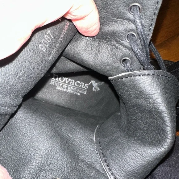 VEGAN Novacas Mooshoes Boots Size 38 (U.S. 7)
Black, worn once. - Picture 2 of 5